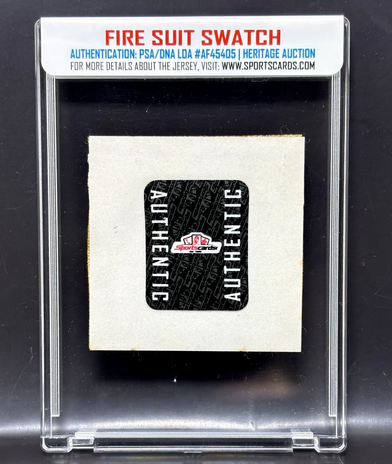 Dale Earnhardt Sr. 1991 Race Worn Firesuit Swatch PSA/DNA Authenticated Nascar view 6