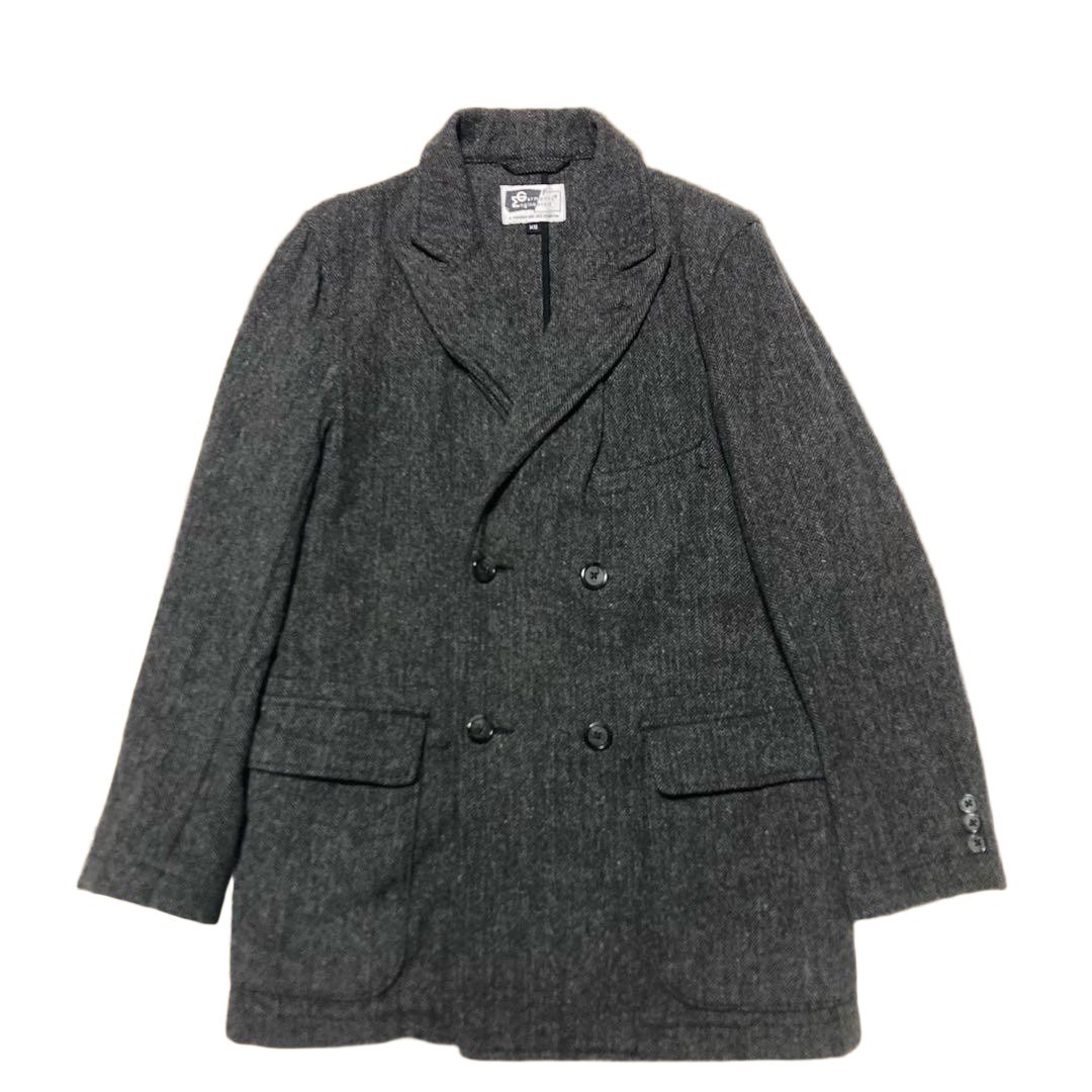 Engineered Garments Herringbone Double Jacket XS … - image 1