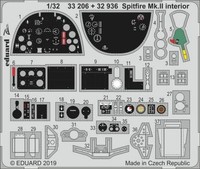 Spitfire Mk. Ii Interior - Revell - / 1:32 - Eduard 33206
