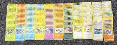 Pokémon Fusion Strike Komplett Base Set 217 Karten Common Uncommon Holo Rare  