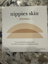 Nippies Skin Original Adhesive Reusable Nipple Covers Beige One Size Women