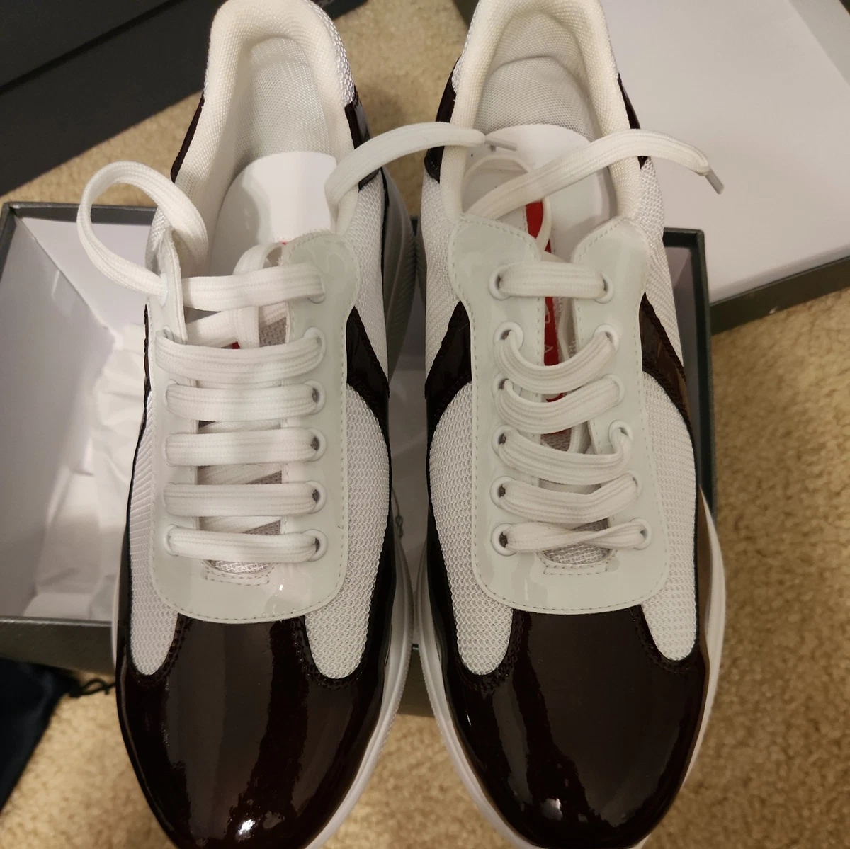 PRADA Americas Cup Sneakers for Men for Sale | Shop Men's Sneakers