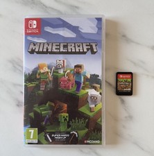 Minecraft Nintendo Switch Game (includes Super Mario Mash-Up) Tested Working