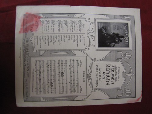 Schönes Stück antiker Noten um 1900 #36 - Bild 9 von 9