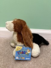Used Webkinz Basset Hound HS013 Ganz Plush SEALED CODE Good Condition Lil'Kinz