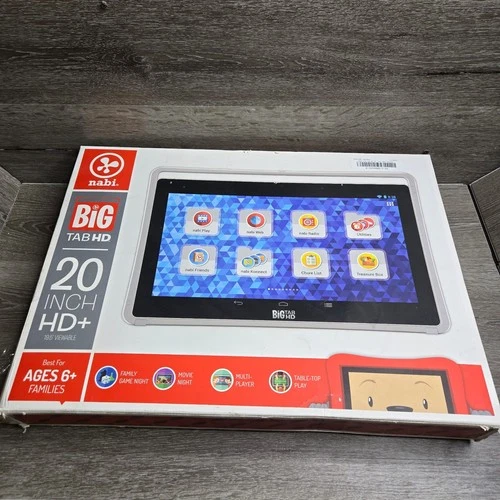 Nabi Big Tab HD 24" Android Tablet Full HD BGTAB-NV24A Open Box Gift