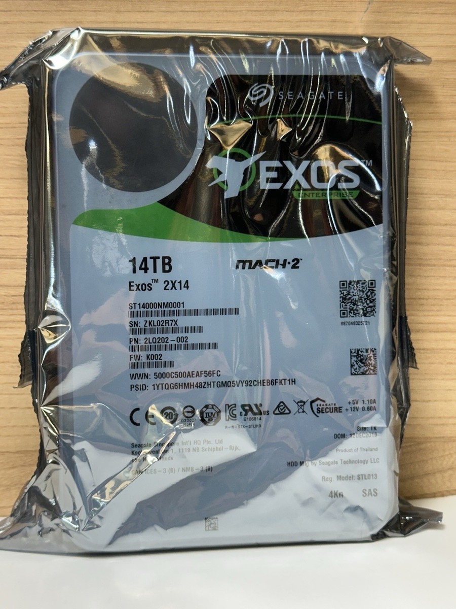 Seagate Exos 2X14 MACH.2 (7200 RPM, 3.5