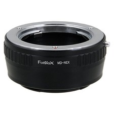 Fotodiox Lens Mount Adapter Compatible with Minolta MD Lenses on Sony E-Mount Ca