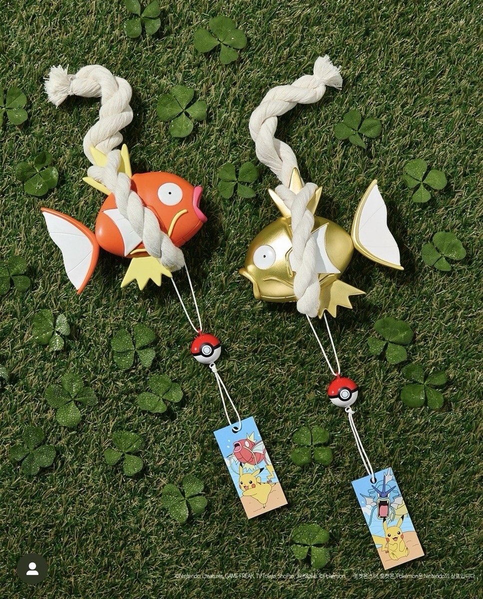 Pokemon Magikarp Japanese Wind Chime Korea Exclusive | eBay