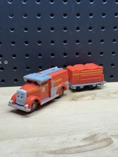 Thomas & Friends Trackmaster Motorized Train Flynn Engine 2013 Fire Truck