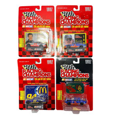 Racing Champions 1997 Edition NASCAR 1/64 Premier Stock Car Die Cast - Lot of 4