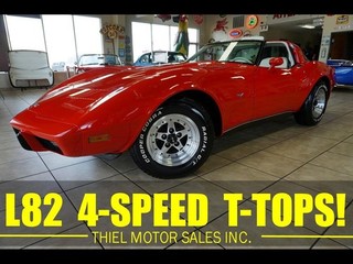 1979 Chevrolet Corvette Number's Matching L82 4 SPEED T TOPS!