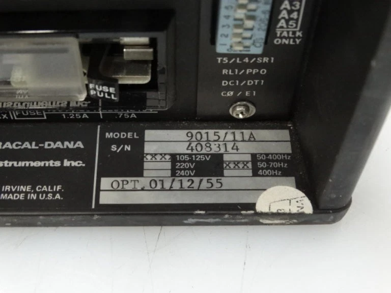 TEMPORIZADOR RACAL-DANA 9015/11A Foto 3 de 3