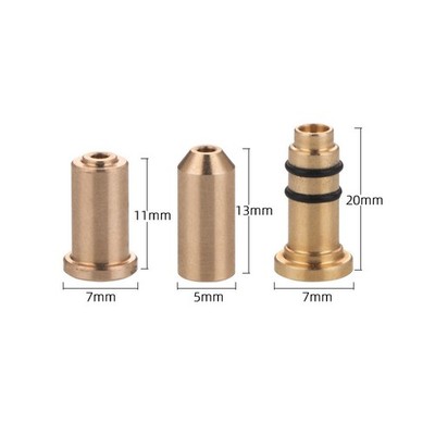 1Pcs Reusable Nozzle Refill Butane Gas Adapter Inflatable Head For Dupont Ligne