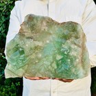 8.76LB Natural Large Particle Cubic Fluorite Crystal Specimen — photo 7