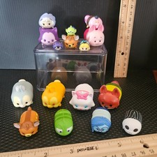 Disney Pixar MIXED Lot of 16 TSUM TSUM Vinyl Figures Inside Out Zootopia Alice