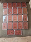 Lot of 22 Wheat Pennies 1937 To 1958 One For Each Year From Danbury Mint 👀