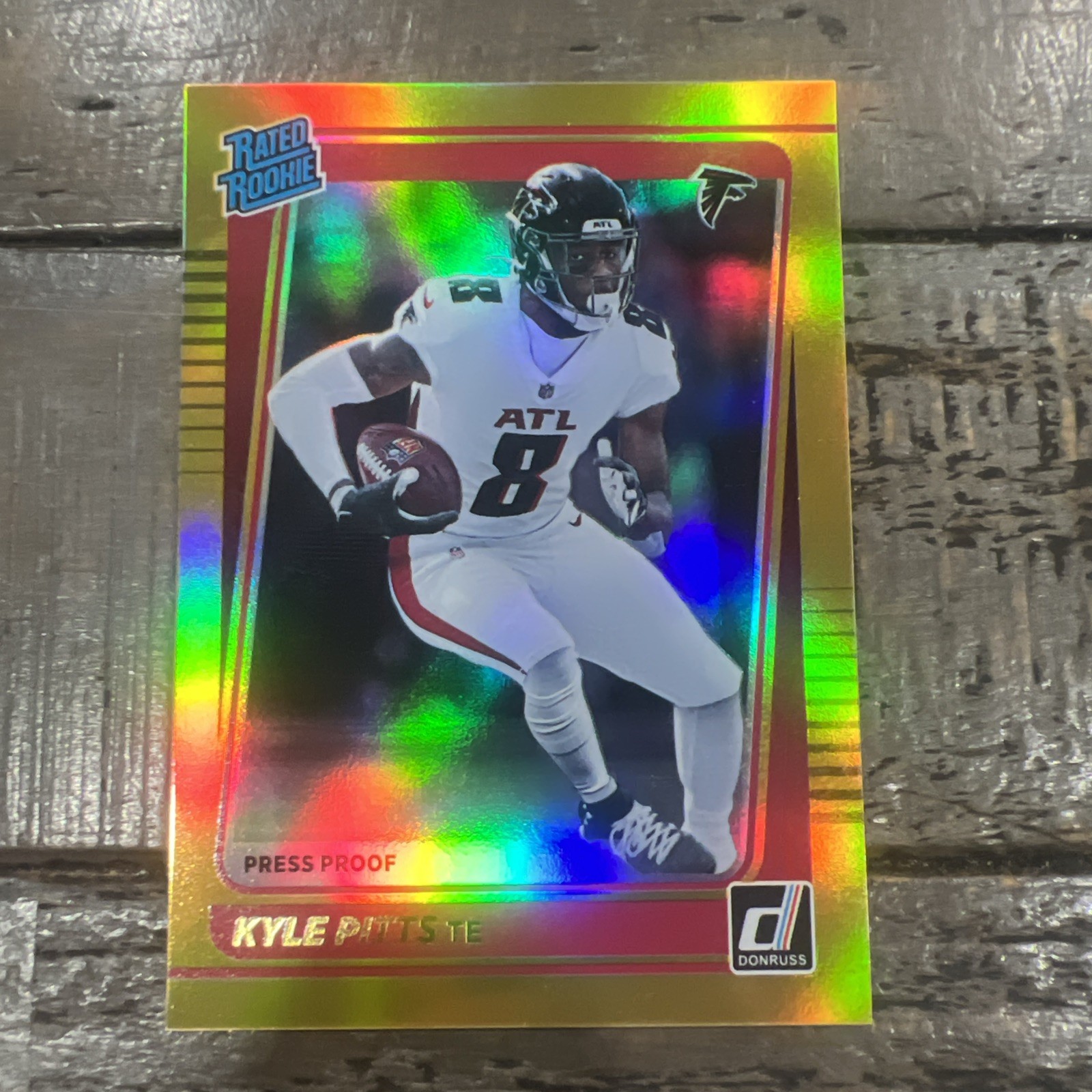 2021 Panini Donruss - Rated Rookie Kyle Pitts #260 - Press Proof Premium (RC)