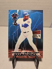 2000 Pacific Vanguard High Voltage #10 Sammy Sosa Cubs ShoWtiMeCardZ 072325