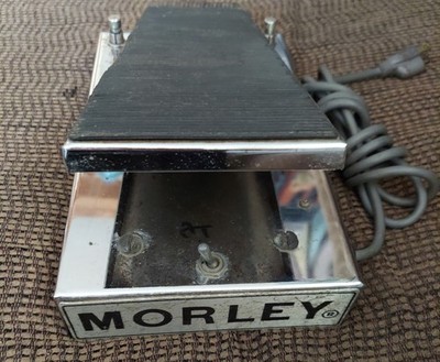 VINTAGE MORLEY PWB POWER WAH BOOST PEDAL WORKS GREAT