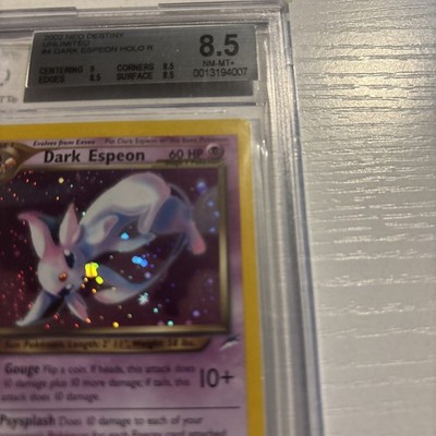 dark espeon pokemon card Dark Espeon Neo Destiny Holo Japanese PSA 7 – TBC Games main image 1