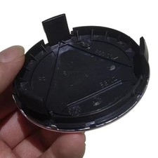 75mm 3D Wheat Stitch Wheel Hub Caps (4-Pack) – Exact Fit for German Cars Blue