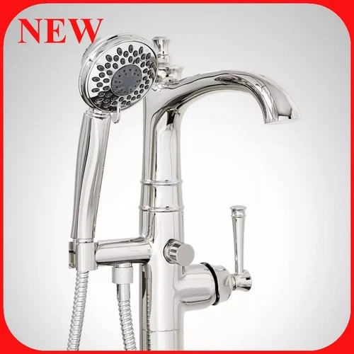 Signature Hardware Beasley Single Handle Lever Floor Mount Filler             R3 - Picture 1 of 2