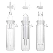 Gas Analyzing Glassware Set 1904 Auger Chemistry Lab Absorption Bottles Kit