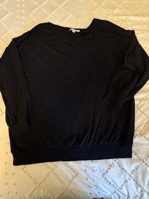 Threads 4 Thought Black Pullover Sweatshirt Women's XL