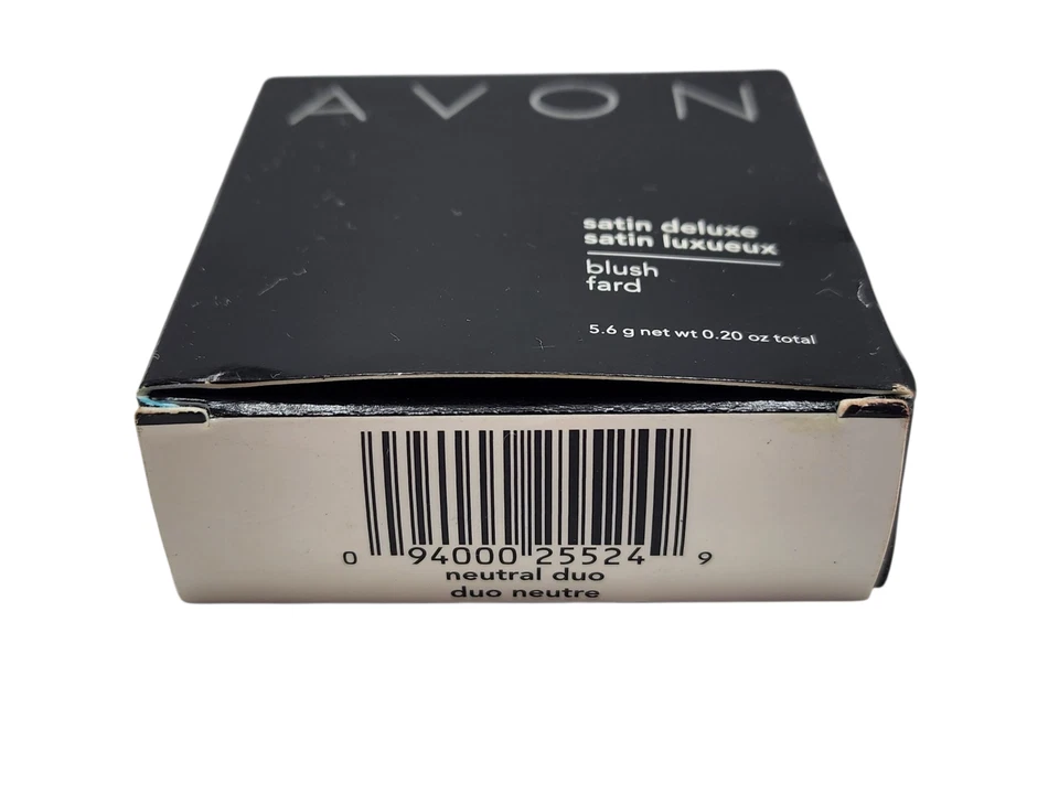 Avon satin deluxe BLUSH powder - Pink Neutral Duo - 0.20 oz  - New in box - Image 3 of 3