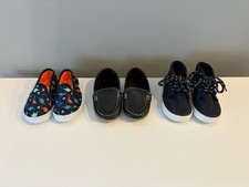 Toddler boys shoes bundle size 5 - slip ons, loafers, high tops