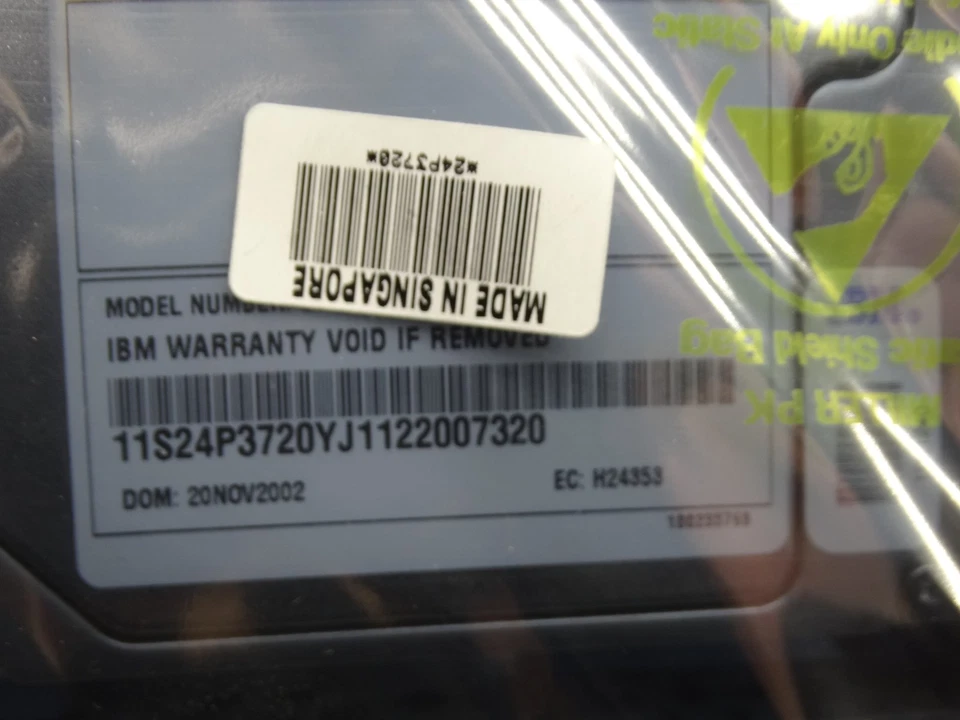 IBM 73GB 8MB Fiber Channel 3.5in ST373307FC Hard Drive 06P5764 24P3720 New - Image 4 of 4