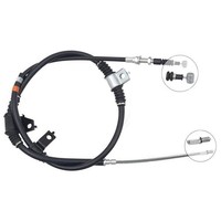 Seilzug Feststellbremse 1.200 Mm Trommelbremse A.B.S. FüR U.A. Hyundai H-1