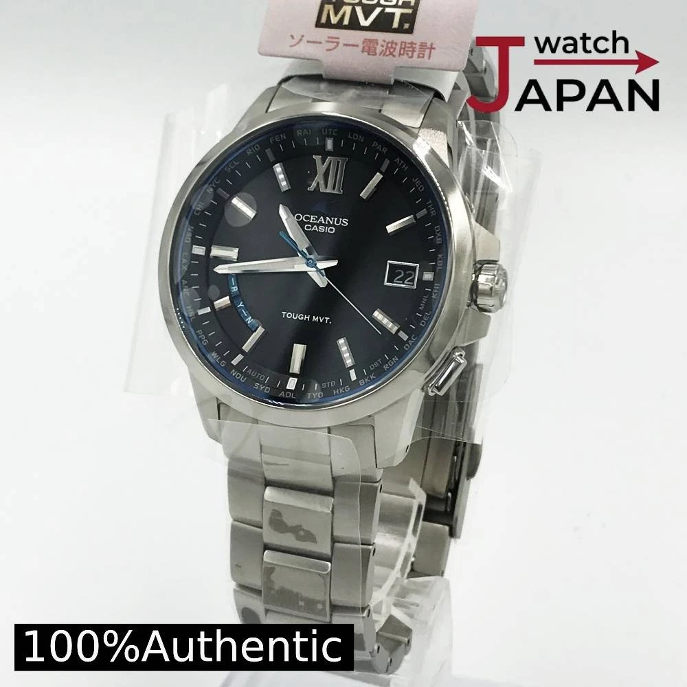 Reloj Hombre CASIO OCEANUS OCW-T150-1AJF Multibanda 6 Nuevo