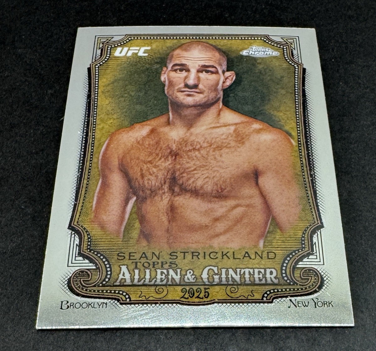 2025 Topps Chrome UFC Sean Strickland Allen & Ginter #AAG-16 | eBay