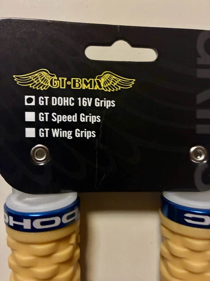 GT DOHC 16v Mountain BMX Bike Double Lock On Grips Free USA Shipping :) - Image 2 of 4