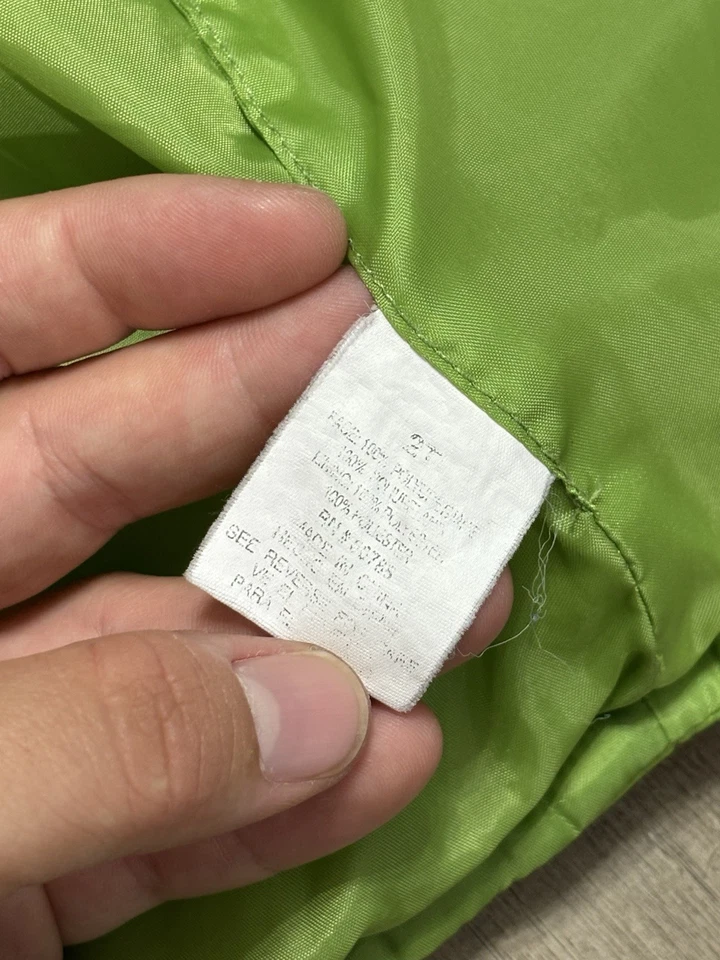 Chaleco Verde Vintage Y2K Toy Story Buzz Lightyear Niños Talla 2T Raro Disney Foto 4 de 4