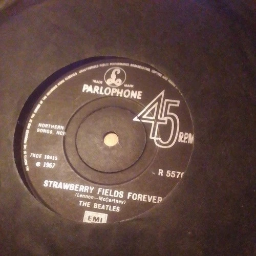 The Beatles Strawberry Fields Forever, Penny Lane, 7" Vinyl Record R5570