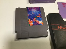 Tetris (Nintendo NES) 100% CIB COMPLETE IN BOX great condition 