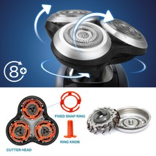 SH90 Replacement Shaver Heads for Philips Norelco Series S9000 RQ10 RQ12 1250X