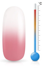 Jolifin LAVENI Shellac - Thermo make-up rosé - milky white 10ml