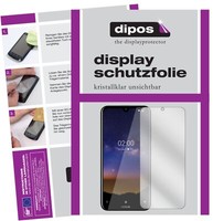 2X Schutzfolie FüR Nokia 2.2 Klar Displayschutzfolie Folie Display Schutz Dipos
