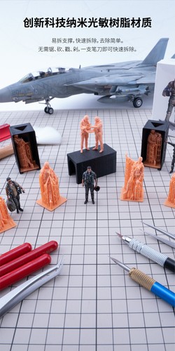 1/48 1/72 Fighter Pilot Resin Figure for F-14A/B/D Before 1995 Model Scenes DIY - 第 14/34 張圖片