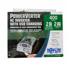 Tripp Lite Pv400usb Car Inverter,400W,Cla,2 5-15R2 Usb