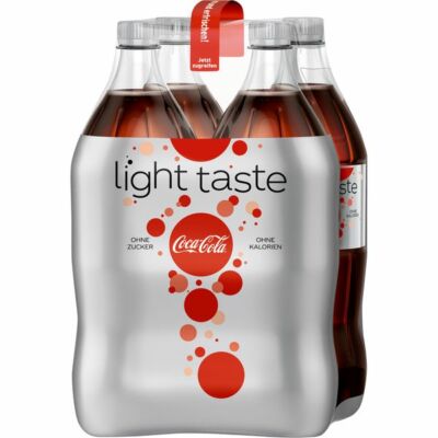 Coca Cola Light PET 4x1.50l Fl., Softdrink, Einweg-Pfand