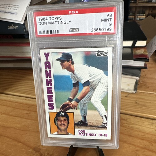 1984 Topps 8 Don Mattingly RC PSA 9 RARE! TOUGH! New York Yankees! eBay