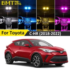 10x LED Interior Lights Light Bulbs Package for Toyota CHR C-HR 2018-2021 2022