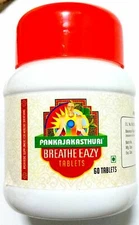 Pankajakasthuri Breathe Eazy Ayurvedic Tablets - Pack of 60