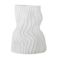 Bloomingville Vase Sahal Weiß 25X19 Cm Blumenvase Keramik