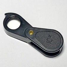 10x glass loupe magnifier soviet USSR VINTAGE analog Carl Zeiss 